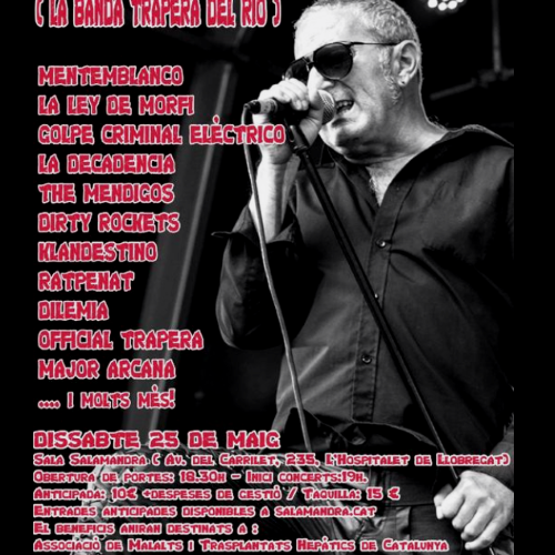 Homenaje a Morfi Grei el sábado 25 de Mayo en Salamandra