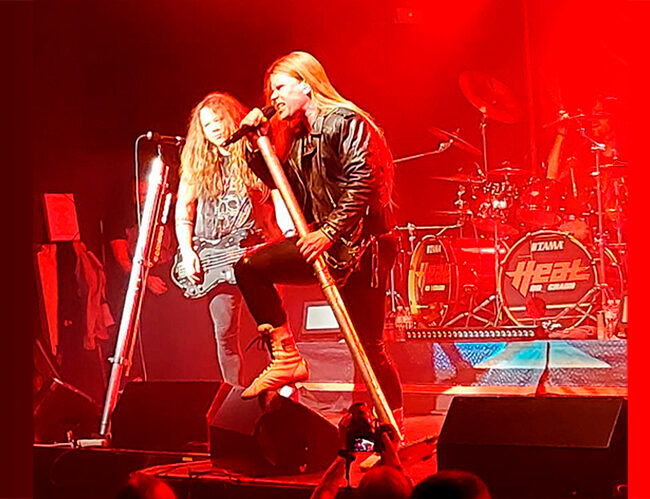 H.E.A.T y Hitten protagonizan una noche de hard rock de primera categoría