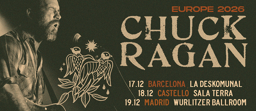 Jamor Ragan Chuck Ragan volverá a España en diciembre
