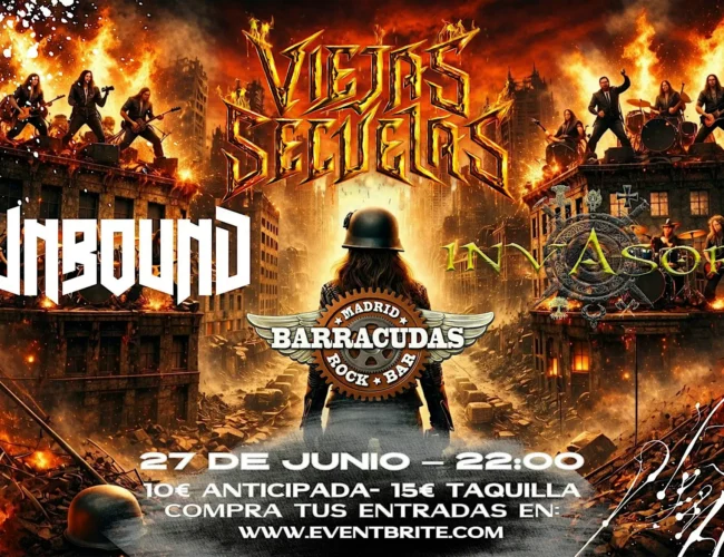 Madrid: Viejas Secuelas + Invasor + Unbound