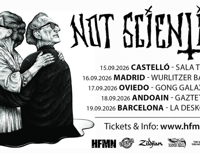 Not Scientists presentarán su nuevo álbum en cinco ciudades de la península