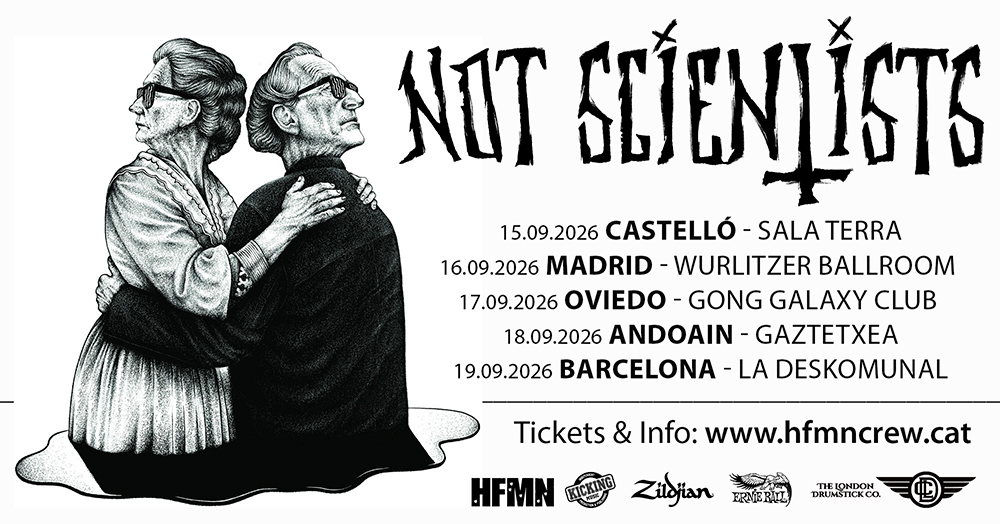 Not Scientists presentarán su nuevo álbum en cinco ciudades de la península