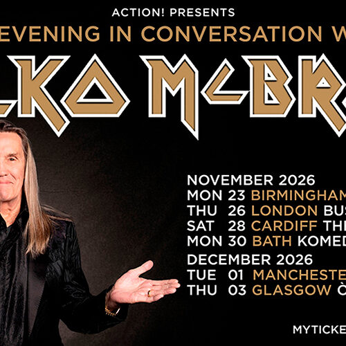 Nicko McBrain llevará sus memorias a los escenarios