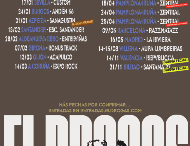El Drogas (Gira 2026)