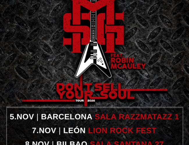 Michael Schenker Group feat. Robin McAuley (Don’t Sell Your Soul Tour 2026)