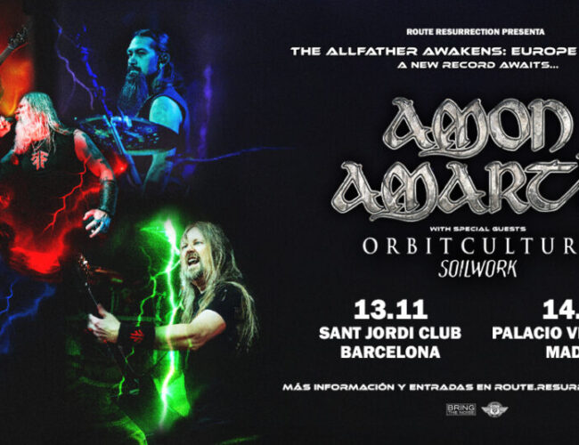 Amon Amarth (The Allfather Awakens: Europe & UK 2026)