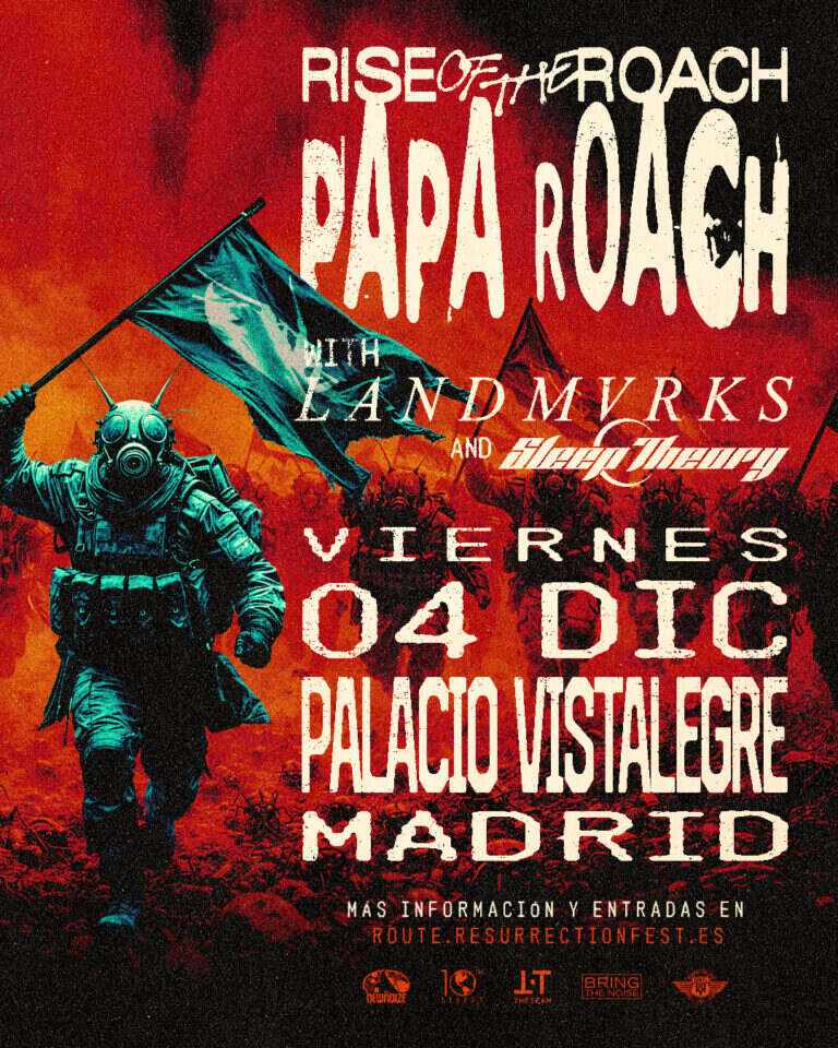 Papa Roach + Landmvrks + Sleep Theory