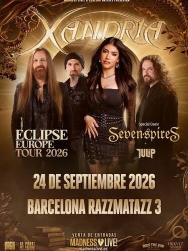 Xandria (Eclipse Europe Tour 2026)