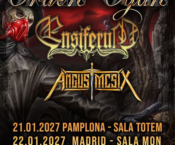 ORDEN OGAN y ENSIFERUM se unen en España para la gira “Tour of the Grave” 2027