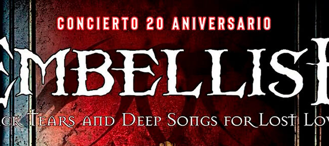 Embellish reeditan su álbum debut en vinilo por su 20 aniversario y anuncian un concierto en Terrassa