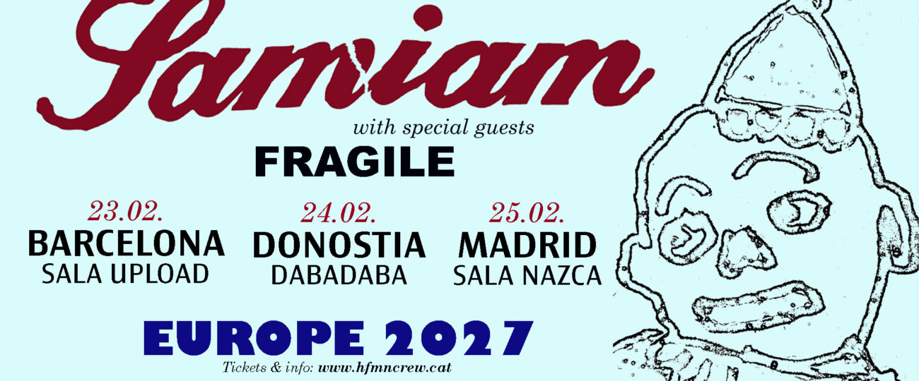 Samiam regresan a España en febrero de 2027
