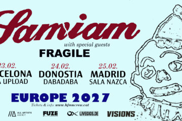 Samiam regresan a España en febrero de 2027