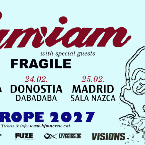 Samiam regresan a España en febrero de 2027